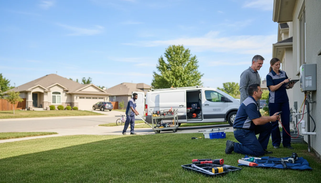 Tankless water heater service in Rogersville, PA